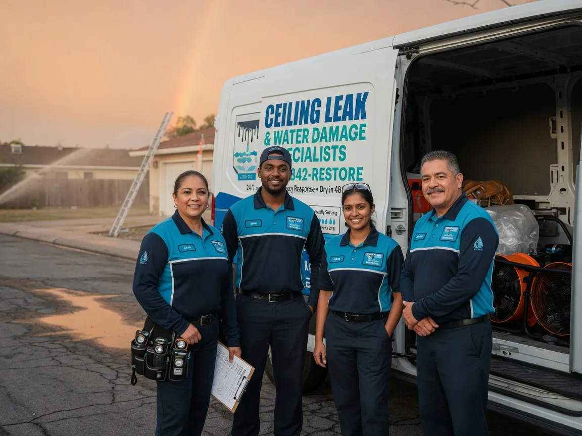 Ceiling Leak Cleanup company in Sabael, NY